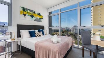 Apartment, 1 Bedroom, Balcony | 2 bedrooms, individually decorated, individually furnished, desk