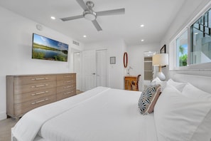 2 bedrooms, iron/ironing board, free WiFi, bed sheets