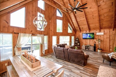 Whatever Floats Your Boat! Norris Lake Waterfront w/ Private Dock Sleeps 15