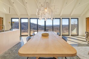 Interior - Morgan Branch Cabin | Modern Mountain Cabin with Panoramic Views Near Asheville (Marshall)