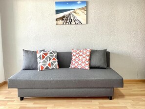 TV, foosball, table tennis