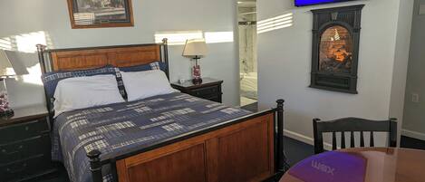 Quarto premium | Individualmente decorados, individualmente mobiliados, Wi-Fi de cortesia