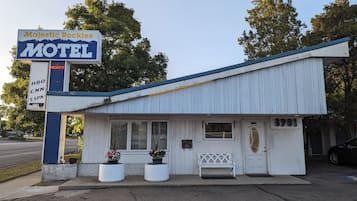 Overnatningsstedets facade