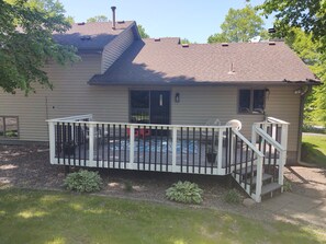 Exterior - House in quiet country, near lakes, snowmobile trail access, close to state park (Hudson)