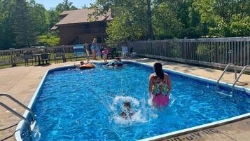 Indoor pool, outdoor pool