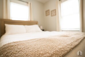 2 bedrooms, iron/ironing board, travel crib, free WiFi
