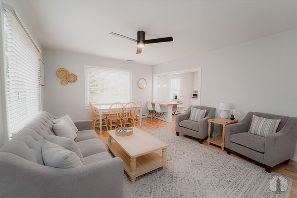 Living room as you enter the front door