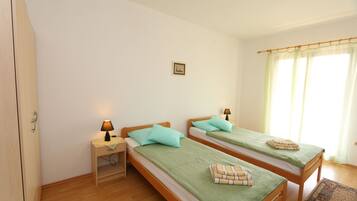 2 dormitorios, Internet, ropa de cama