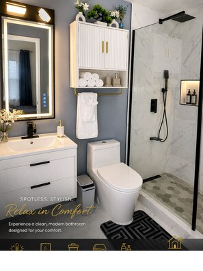 Bathroom - Pearle Casa Airbnb Adventure- Relaxing, 24hrs Gated Secured Home.. (Falmouth P.O)