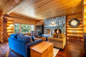 Fernseher, Kamin, Arbeitsbereiche