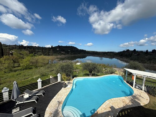 Private Villa and Pool with Lake Views and Sunset Terraces at The Grove