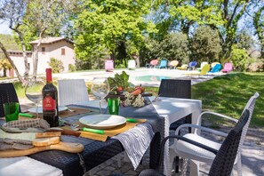 Restauration en plein air
