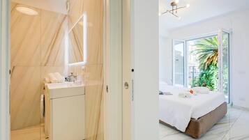 Appartamento Standard, camere multiple (Beachy Vibes- 900m from the beach) | 1 camera, lenzuola
