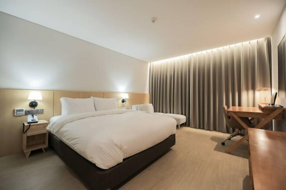 1 habitación, ropa de cama de alta calidad y edredón