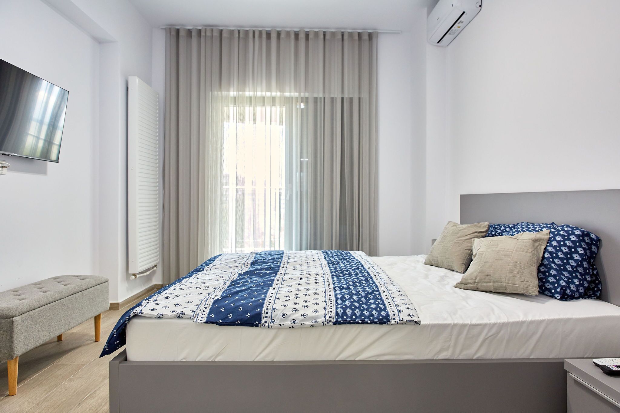 1 bedroom, premium bedding, individually decorated, iron/ironing board