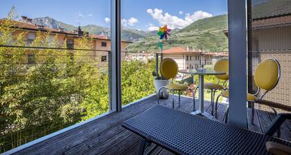 Appartement de vacances "Holiday Speed" avec vue sur la montagne, terrasse privée et Wi-Fi