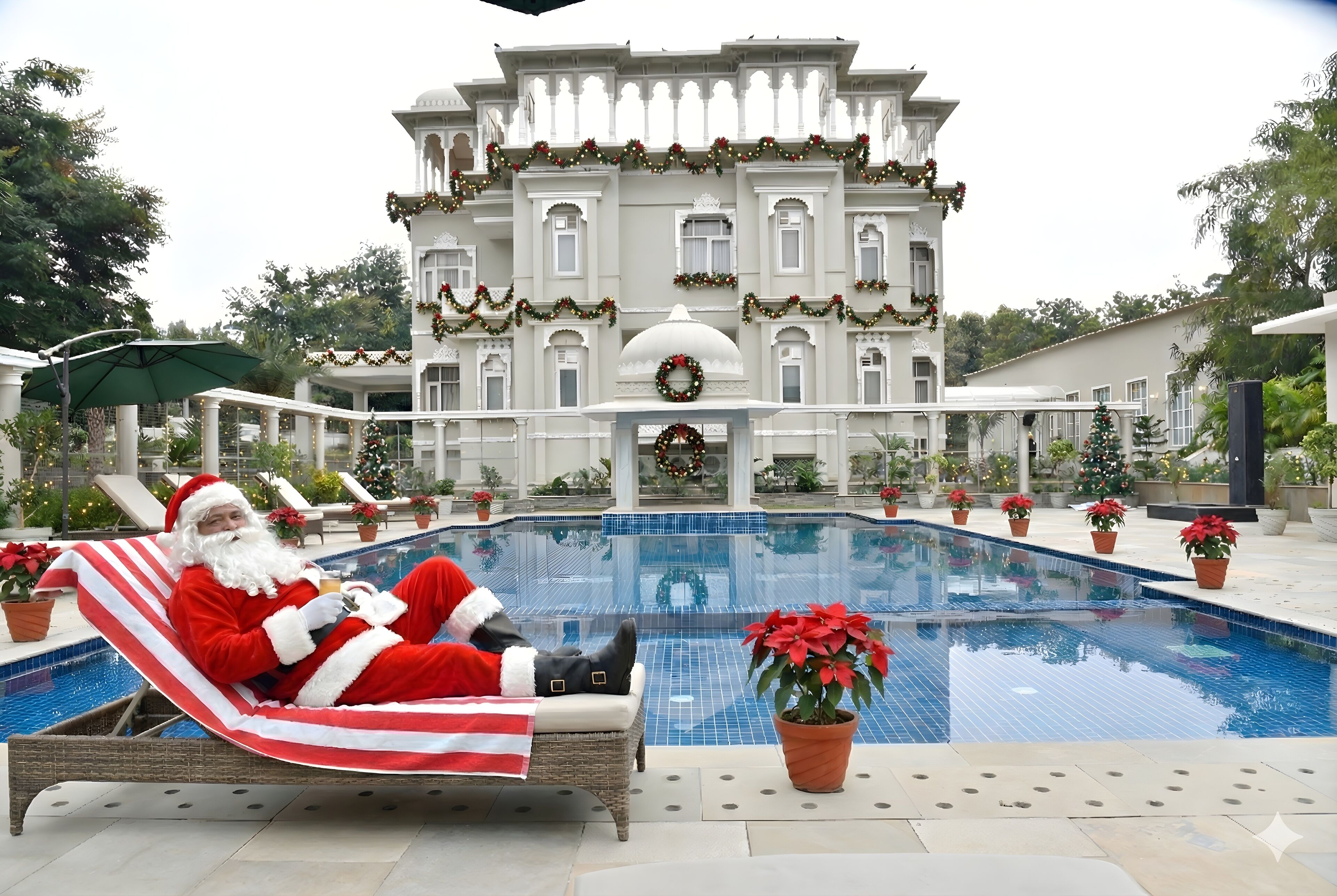 Fassade der Unterkunft