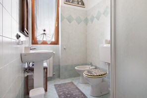 Shower, hair dryer, towels - Apartment "Colorful" with Mountain View and Private Garden (Colico)