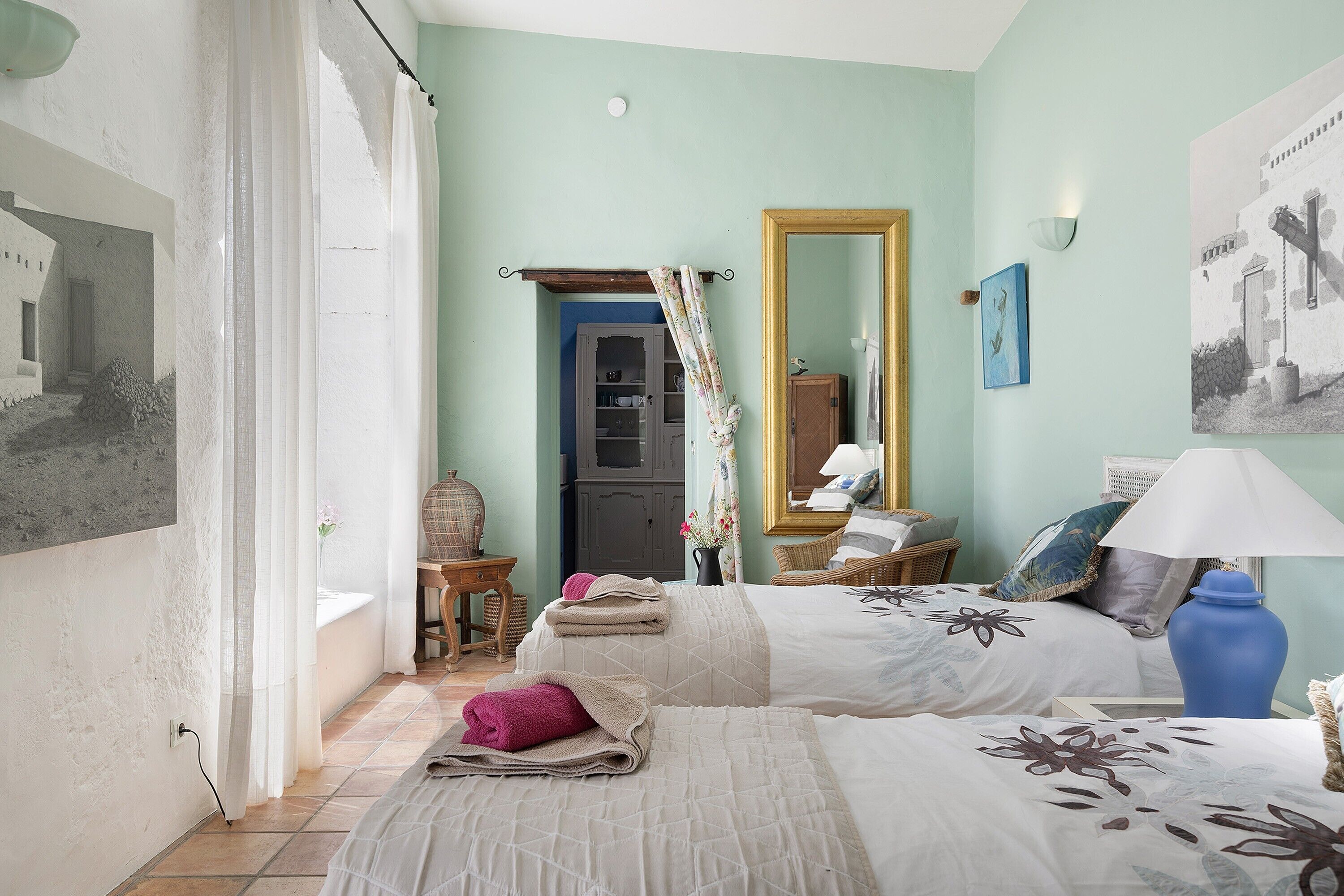 1 bedroom, iron/ironing board, free WiFi, bed sheets