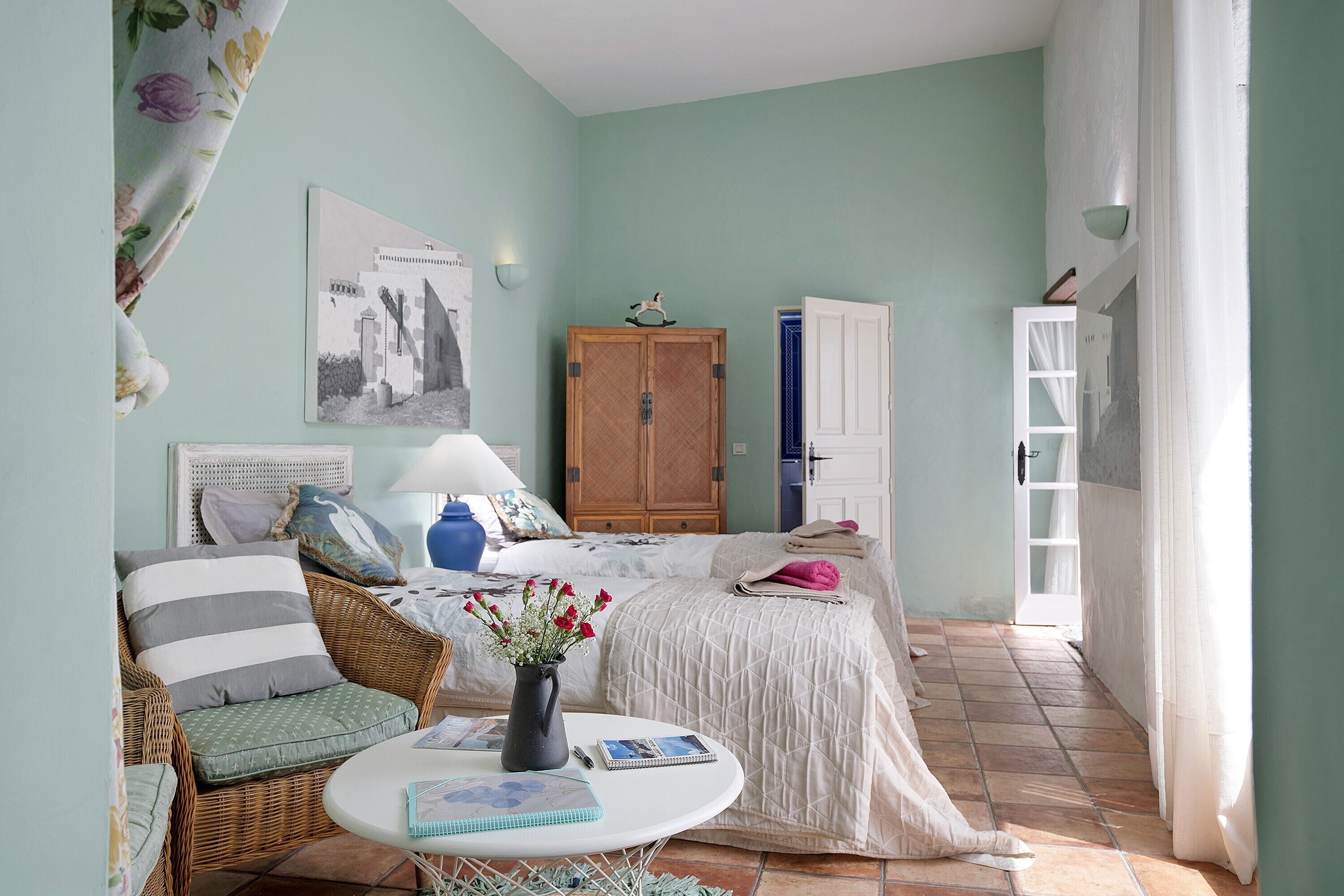 1 多间卧室、熨斗/熨衣板、免费 WiFi、床单