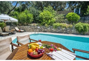Pool - Villa "Dendro" with Private Pool & Wi-Fi (Paxoi)