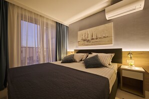 1 Schlafzimmer, Zimmersafe, schallisolierte Zimmer