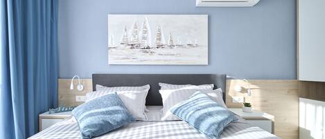 1 dormitorio, caja fuerte, sistema de insonorización