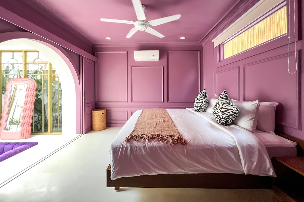 3 habitaciones y sábanas de algodón egipcio