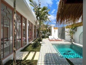 Vila, 1 quarto | Vista para o jardim