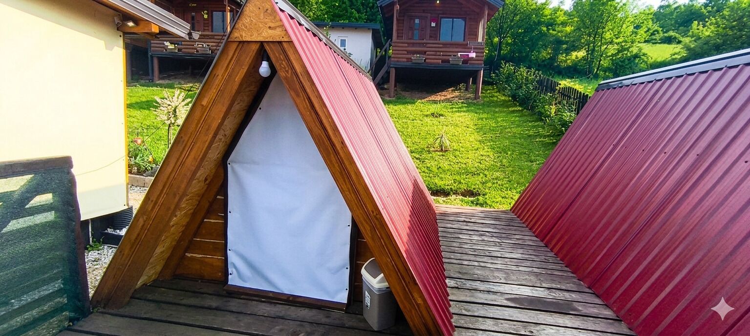 Telt – honeymoon | 1 soverom, minibar, wi-fi (inkludert) og sengetøy
