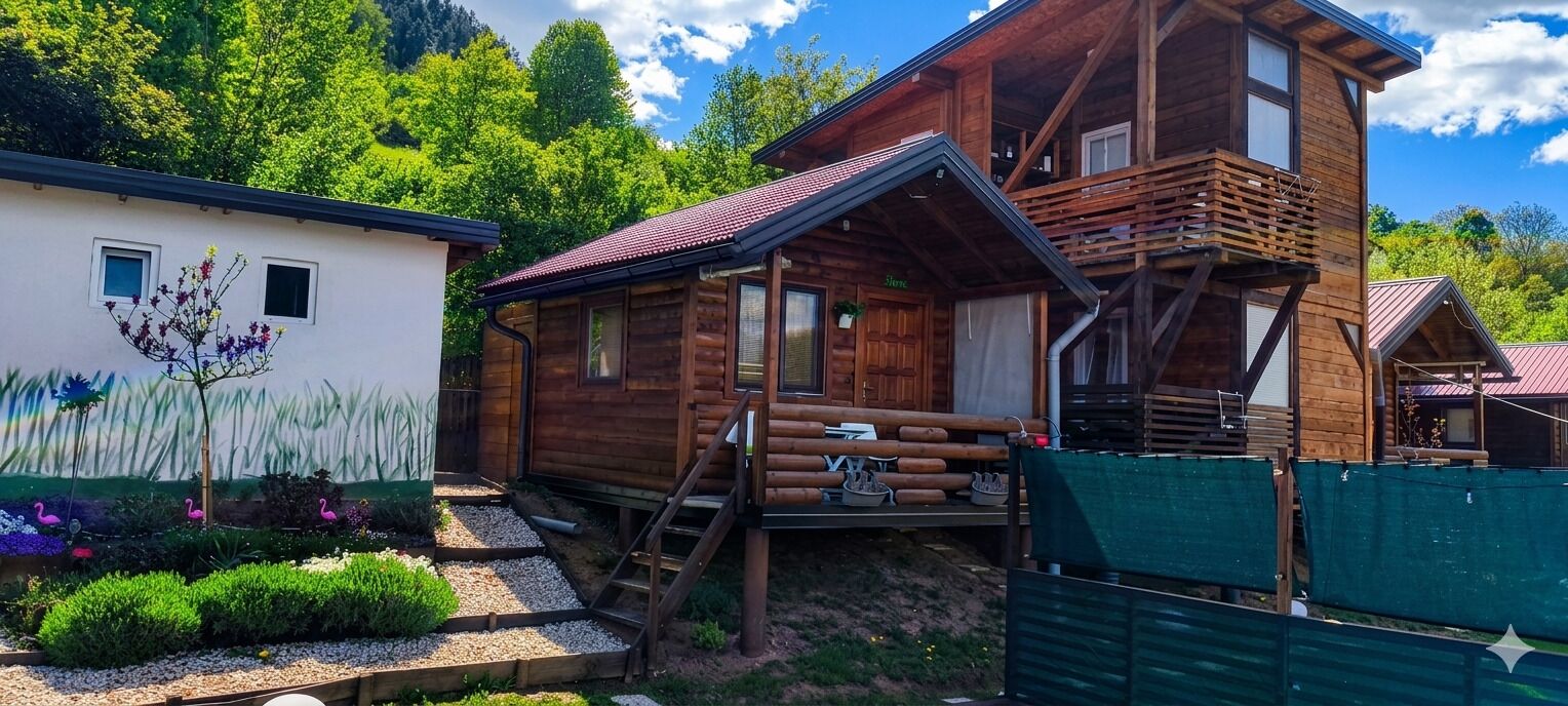 Panoramic-Bungalow | 1 Schlafzimmer, Minibar, kostenloses WLAN, Bettwäsche