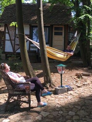 Cabin, 2 Queen Beds | Property grounds - Immaculate 2-bed Wigwam in Gornji Zovik (Gornji Zovik)
