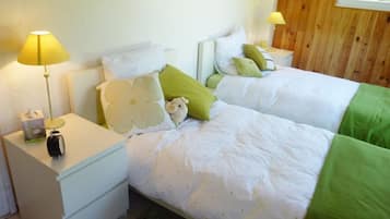 5 chambres, bureau, fer et planche Ă repasser, lit parapluie