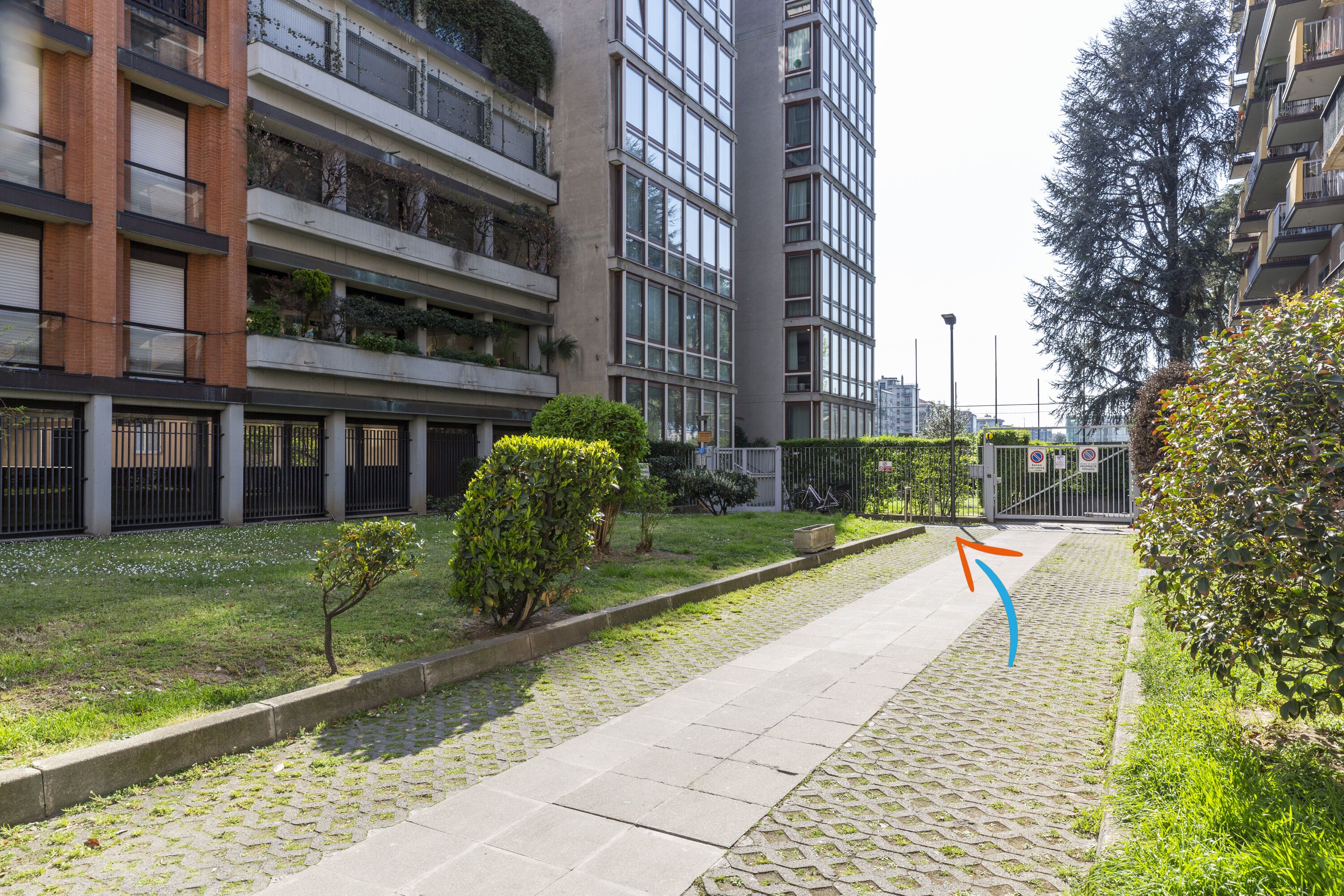 Façade de l’hébergement