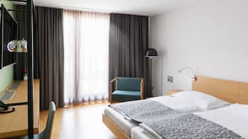 Minibar, in-room safe, desk, free WiFi