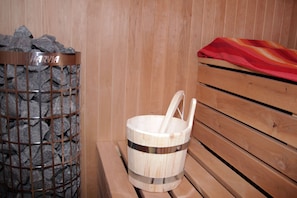 Sauna - Topsanierte Ferienwohnung mit Sauna, Terrasse u. Garten (Büsum)