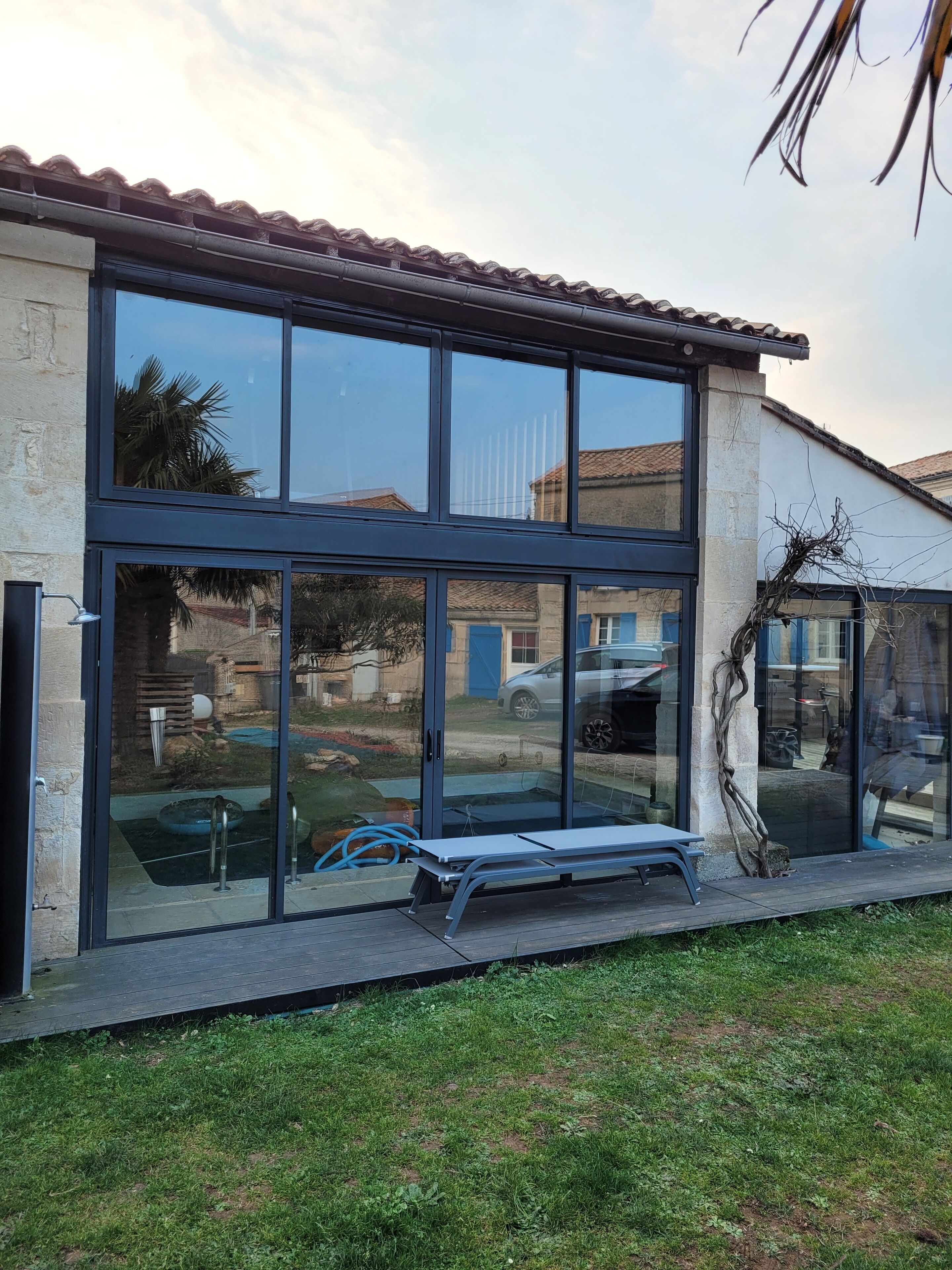 Enceinte de l’hébergement