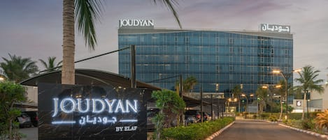 Façade de l’hébergement