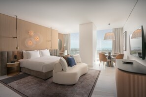 Deluxe Room, 1 King Bed, Sea View | Iron/ironing board, free WiFi, bed sheets