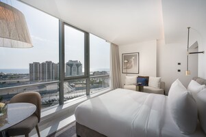 小型套房, 海景 | 1 多间卧室、熨斗/熨衣板、免费 WiFi、床单