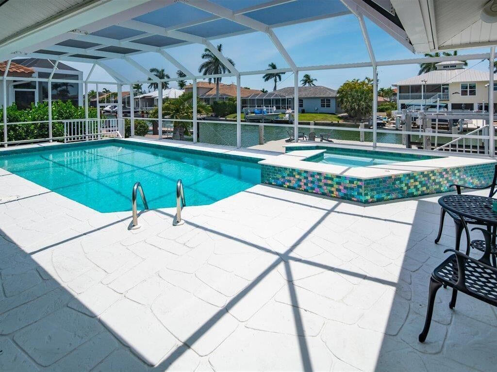 Una piscina climatizada