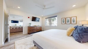 1 室のベッドルーム、WiFi、ベッドシーツ