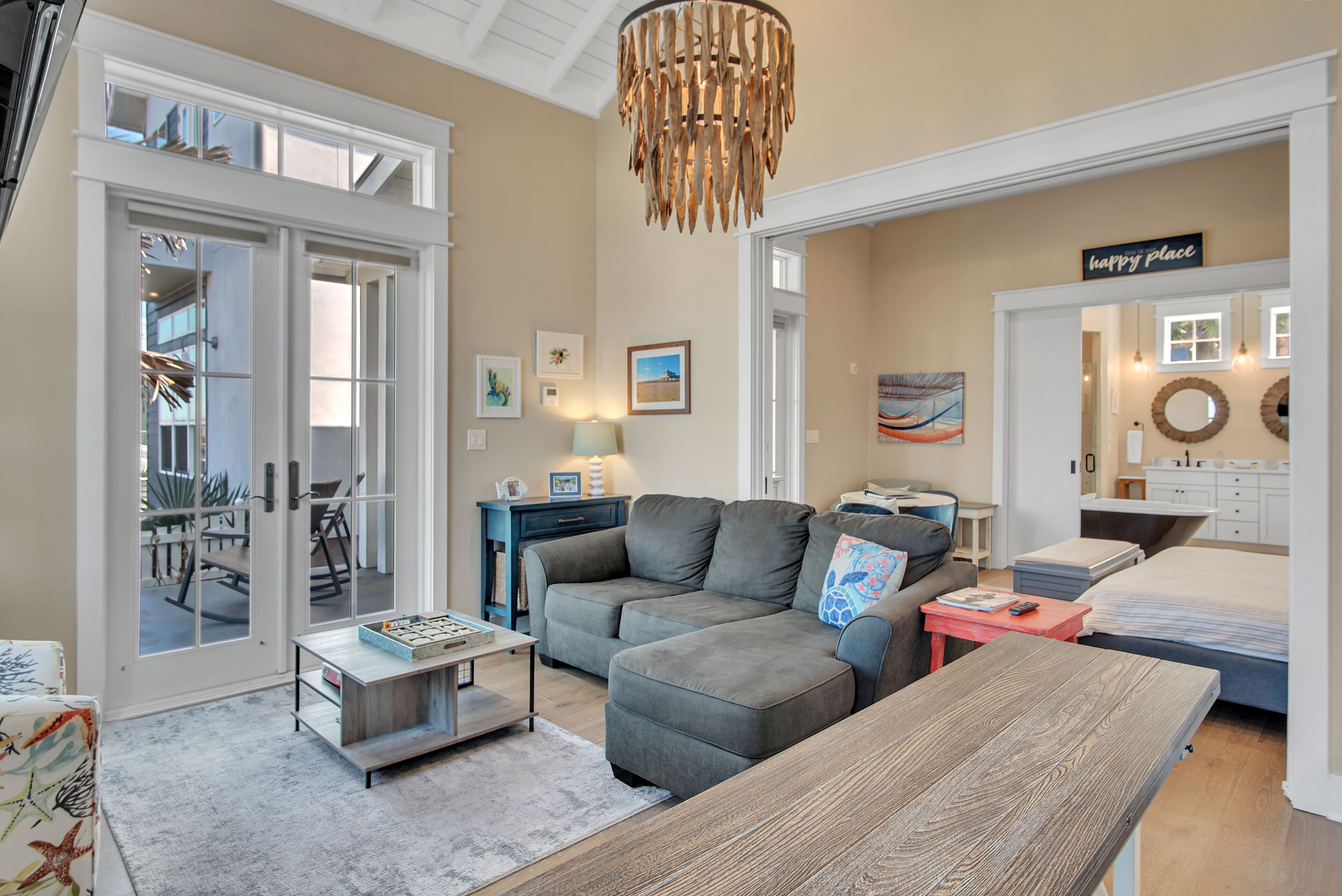 SBC7 Quiet coastal home with gorgeous patio