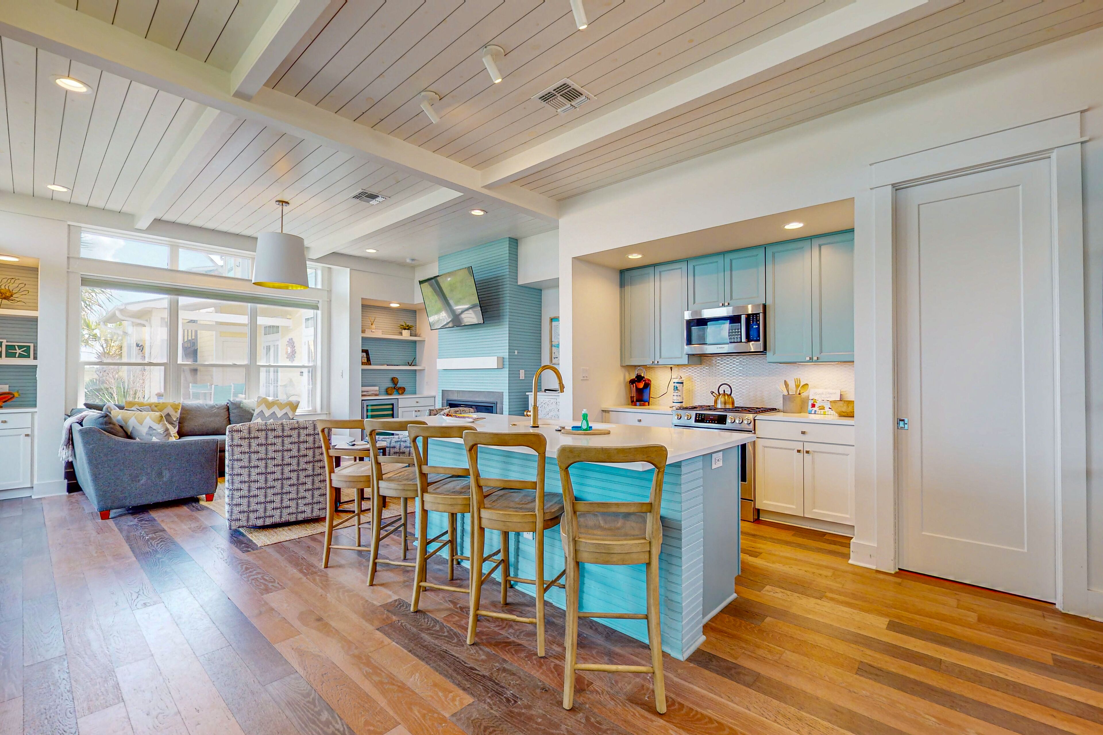 SBC1  Cozy, well designed beach home with heated pool