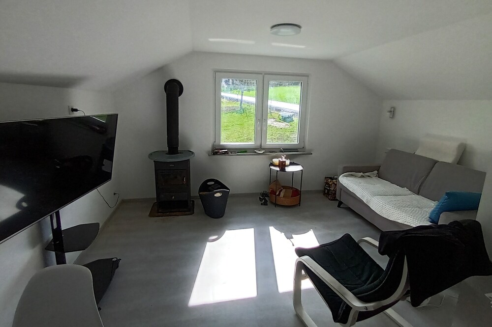 Ferienwohnung Mitten im Grünen für Familien Geeignet
