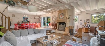 Villa avec jacuzzi - 15 pers. à 350m de la plage