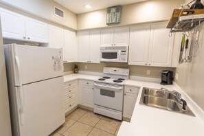 Fridge, microwave, oven, stovetop - Condo with Pool! Blue Mountain Beach! (Santa Rosa Beach)