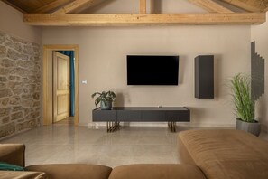 Villa, 3 soverom, tilgjengelighetstilpasset, privat basseng | Oppholdsrom