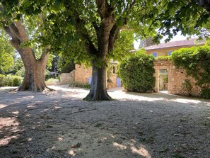 Overnatningsstedets område
