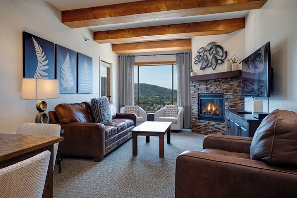 تلفزيون بشاشة مسطحة، مدفأة